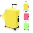thumbnail image 2 of Housses de Valise Protectrices pour Bagages de Voyage Housse de Protection Extensible Anti-Poussière pour Accessoires de Voyage Fournitures de Bagages Vert-G, 2 of 6