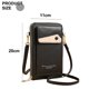thumbnail image 2 of Bolsa de mensajero Horizontal para mujer, nueva tendencia de Pu, bolso Simple de gran capacidad para teléfono móvil para estudiantes, 2 of 5