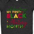 thumbnail image 4 of Inktastic Celebrating My First Black History Month for Kids Boys or Girls Baby Bodysuit, 4 of 5
