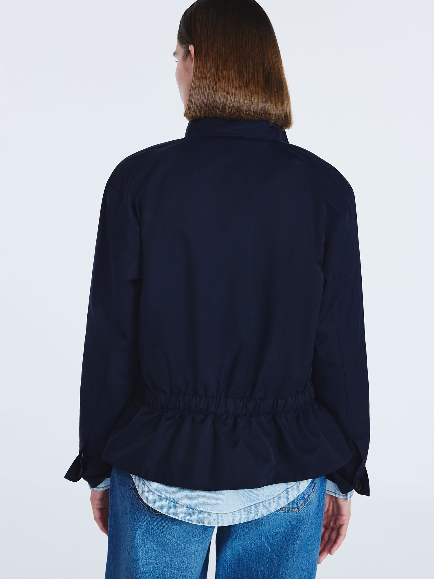 Free Assembly Women's Cinched Parachute Jacket, Sizes XS-XXL