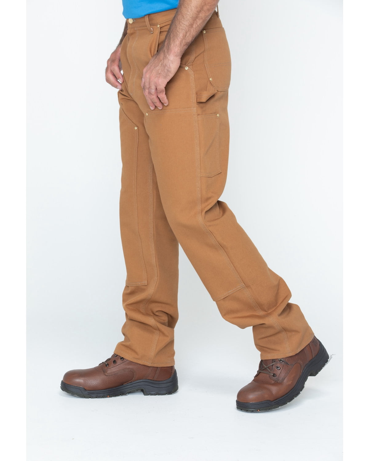 carhartt men's washed duck double front work dungaree