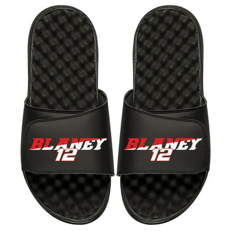 

Men s ISlide Black Ryan Blaney NASCAR Driver Stack Slide Sandals