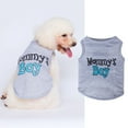 thumbnail image 2 of Dog Shirts for Medium Dogs Boy Puppy Print Shirt for Small Dog Boy-Dog Clothes Pet Fashion Casual Breathable Comfortable Apparel Outfits for Dog Cat,M, 2 of 3