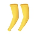 thumbnail image 1 of 1 par de moldeadores de brazos mangas adelgazantes quemagrasas peso ligero poliéster amarillo, 1 of 7