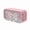 Pink - 1400mAh Battery, variant on YAHHU Pink 4-in-1 Digital Mirror Surface Alarm Clock BT Speaker FM Radio, Electronic Desktop Dual Alarms Portable Music Player TF Card Phone Stand, 5.47 Inches / 13.9 cm (2400mAh)