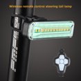 thumbnail image 2 of Señal de giro para bicicleta Lámpara trasera Control remoto inalámbrico Ciclismo Carga USB Luz trasera LED Likrtyny 6tx7fu8fl4vz1ga5, 2 of 9