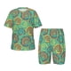 thumbnail image 1 of Balery Colourful Tie Dye Conjunto de Pijama Infantil de Manga Corta con Estampado – Ropa de Dormir de Algodón Suave-XX-Large, 1 of 6