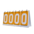 thumbnail image 1 of Colaxi Tableau de Score Sportif Tableau de Numéros de Compétition Compteur de Score de Table pour Volleyball Extérieur Jaune, 1 of 8