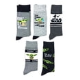 thumbnail image 3 of Star Wars The Mandalorian, Mens Crew Socks, 5-Pack, Size 6.5-12, 3 of 6