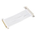 thumbnail image 2 of Câble d'Extension PCIe, Adaptateur PCIe Transmission de Signal Stable Largement Compatible Largement Utilisé pour la Carte Graphique pour Carte Son Blanc, 2 of 8