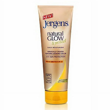 Jergens Natural Glow And Protect Moisturizer Spf 30, Fair To Medium - 6 Oz