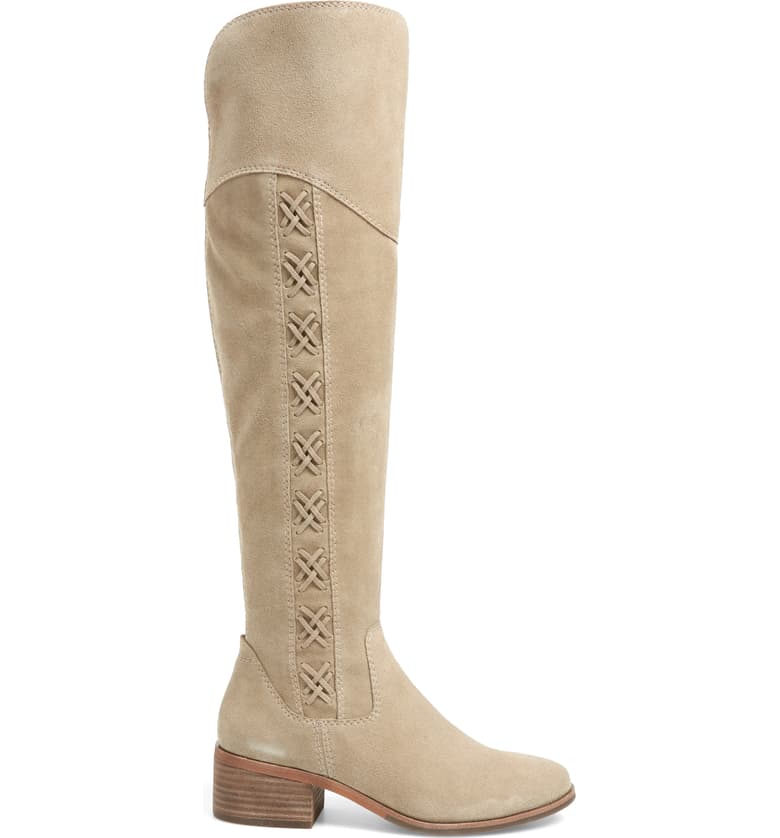 vince camuto taupe boots