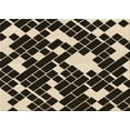 thumbnail image 1 of Ahgly Company Machine Washable Indoor Rectangle Transitional Light French Beige Brown Area Rugs, 4' x 6', 1 of 7