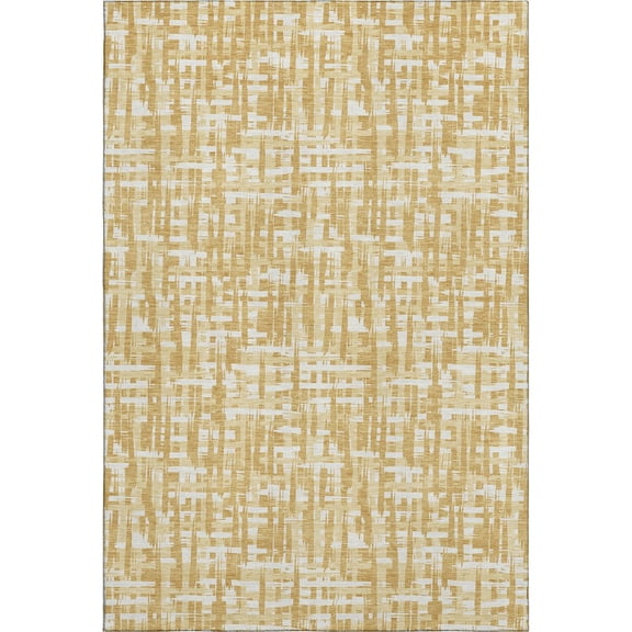 Dalyn Rugs Premium Machine Washable Mayfield AMF1059 Gold 2'6" x 3'10" Rug