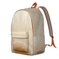 thumbnail image 2 of Bohemian Style Unisex Backpack: Spacious Boho Bookbag with Front Pocket for High School, College, Work Commute, Travel, Vacation, Stylish and Practical, Great Gift, 2 of 5