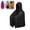 Black, variant on Cooling Poncho Beach Towel for Men Women, Quick Dry UV Protection Wearable Ice Towel Wrap for Outdoor Camping Hiking Sports Travel(Royal Blue)