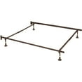 thumbnail image 3 of Hillsdale Furniture Brandi Modern Metal Spindle Twin Headboard and Bed Frame, Oiled Bronze, 3 of 4