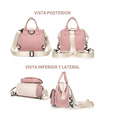 thumbnail image 2 of Pañaleras Wünd  Modernas Multifuncional Mochila Mochilas Escolares Modelo Rosa, 2 of 5