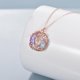 thumbnail image 4 of Collar con colgante del árbol genealógico de la vida para mujer, para su esposa, novia, cumpleaños, aniversario, regalos de Navidad, 4 of 4