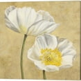 thumbnail image 4 of Poppies on Gold by Luca Villa Canvas Art Set of 2 14 inch X 14 inch Each, 4 of 4