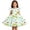 Z22-Light Green, variant on LILIYA Little Girls A-Line Dress Back to School School Cartoon Print Dress Floral Dress Cute Flutter Sleeve Lightweight Casual Summer Outfits Party Dress for Girls 1st 2nd 3rd Grade