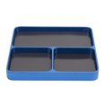 thumbnail image 1 of Plateau de Vis de Réparation RC, 3 Compartiments en Alliage d'Aluminium Rangement Séparé Look Élégant Support d'Outils de Fixation pour Voiture RC Avion Bateau, 1 of 7