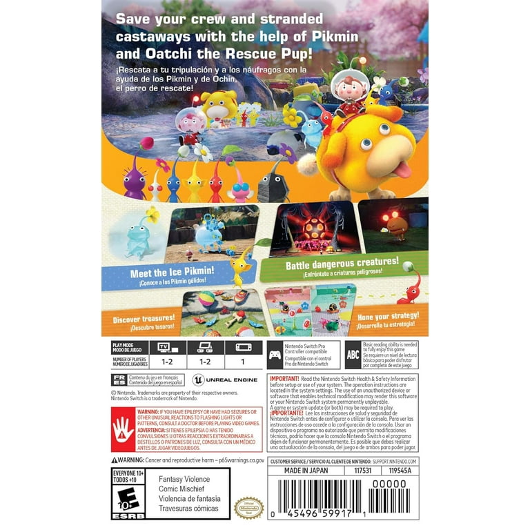 Pikmin 4- Nintendo Switch - U.S. Edition - Walmart.com