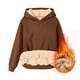 thumbnail image 4 of Sudadera con capucha, suéter de cuello alto, elástico, de color sólido, para hombre, suéter de cuello alto, abrigo de poliéster., 4 of 7