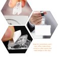 thumbnail image 3 of KAKOWELY adhesive badge clips 10pcs Self-adhesive Spring Clips Badge Clips Self Adhesive Chest Card Clips Certificate Clips0.98"X0.39"X0.39", 3 of 5