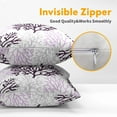 thumbnail image 4 of Purple and Gray Coral Throw Pillow Covers 12x20 Set of 2 Summer Beach Coastal Theme Cushion Case Cotton Linen Square Sea Coral Tree Throw Pillows Case for Holidays Party Sofa Couch Bed Bench Outdoor, 4 of 6