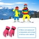 thumbnail image 4 of Guantes para la nieve Toystoory 1 par cubiertas gruesas calentador de manos térmico invierno rojo azul morado negro Rosa, 4 of 6