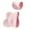 Pink, variant on Dvumao Bedding Accessories, Car Headrest Lumbar Cushion Set Colorful Lumbar Cushion Backrest Driving Seat Car Lumbar Support Neck Pillow, Mom Gifts