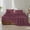 Burgundy, variant on ClevaHome Sheet Set Queen Size, 4-Piece Bedding, Lightweight & Super Soft Easy Care Microfiber– Shrinkage & Fade Resistant Bedding Set with 14'' Deep Pockets (Sandy Beige)