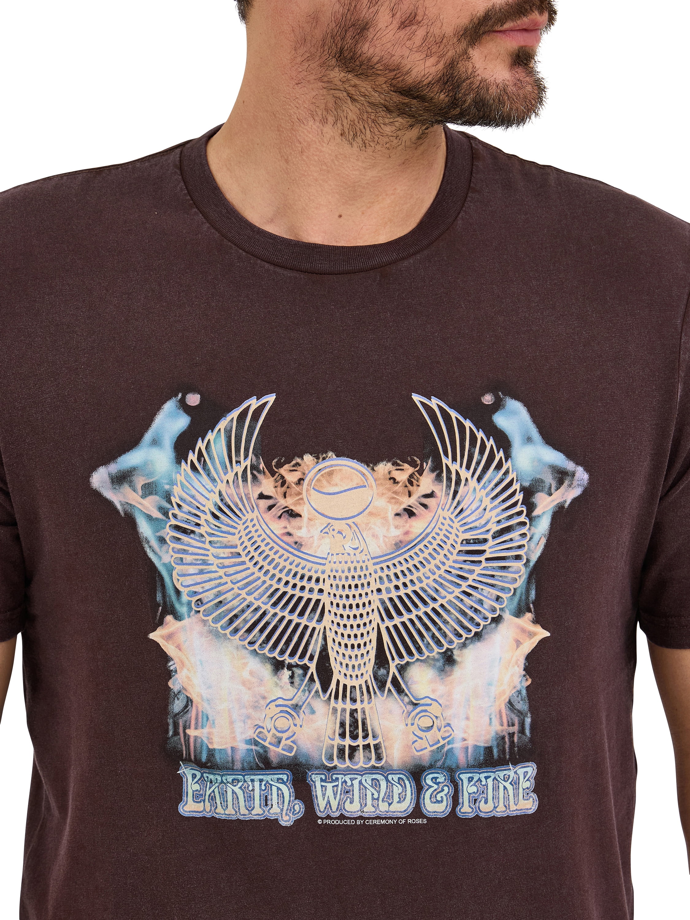 Lee® Mens Short Sleeve Earth Wind & Fire Graphic Tee , (S-3XL)