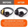 thumbnail image 4 of Almohadillas de repuesto Wicked Cushions para Beats Solo 3, color negro, 4 of 7
