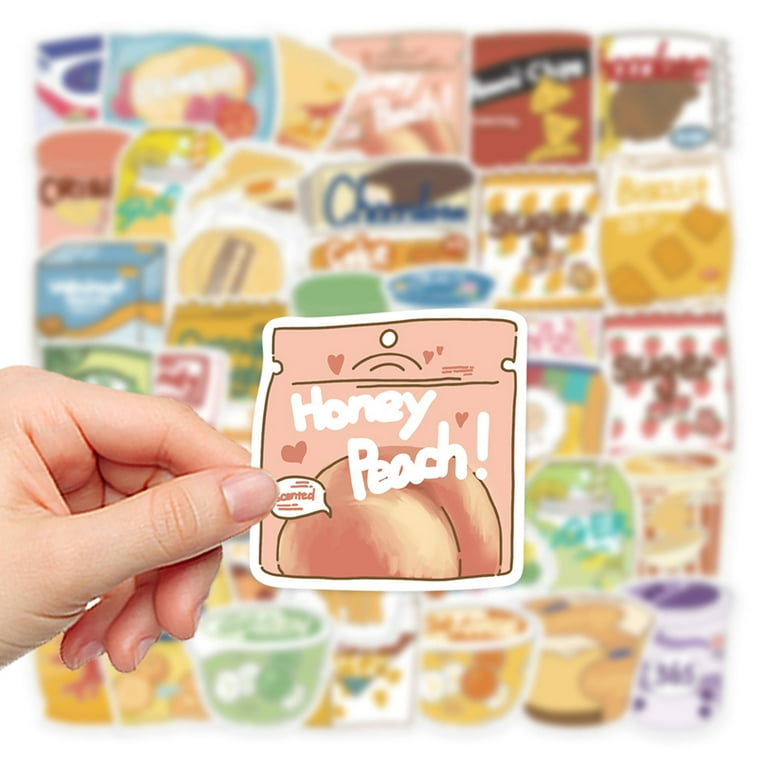Kainuan Cartoon Snack Stickers Various Styles Biscuit Candy Crisp