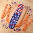 thumbnail image 3 of Stijggn Porch Goose Outfit, 4th of July Decorations, Summer Beach Goose Outfits Garden Porch Goose Clothes for 23" Statue Patio Garden Independence Day Decorations, 3 of 7
