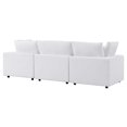 thumbnail image 6 of Modular Lounge Deep Sofa, Sunbrella, White, Fabric, Modern Contemporary, Outdoor Patio Balcony Cafe Bistro Garden Furniture Hotel Hospitality, 6 of 10