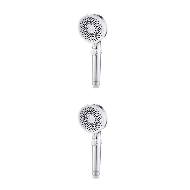 Injueey Cabezal de ducha de mano, cabezal de ducha de baño con aumento de presión, rociador de baño de plástico de repuesto Universal para el hogar Type1 NO1 Injueey CBP191724