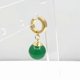 thumbnail image 4 of Pendientes de Dragon Ball Super Saiyan Pendientes colgantes de piedra de ágata de Dragon Ball, B, verde, 4 of 4
