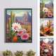 thumbnail image 4 of Resina Con Cactus Del Desierto Serie Flores 30x40CM Likrtyny, 4 of 6