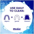 thumbnail image 4 of Tabletas limpiadoras Retainer Efferdent Retainer Clean & Bright, 4 of 7