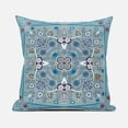 thumbnail image 6 of Paisley Leaf Geo Duo Indoor/Outdoor Pillow in Muted Blue Beige White 18x18, 6 of 6