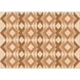 thumbnail image 1 of Ahgly Company Machine Washable Indoor Rectangle Transitional Orange Area Rugs, 2' x 5', 1 of 7