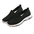 thumbnail image 4 of Zapatos de tenis para mujer, zapatos sin cordones para mujer, zapatos de tenis informales para mujer, suela suave, zapatillas de deporte para mujer, construcción robusta, 4 of 8