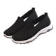 thumbnail image 4 of Zapatillas deportivas informales, ligeras, transpirables, antideslizantes, de suela blanda y planas, de moda, talla 38, negras, para mujer, 4 of 8