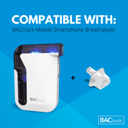 BACtrack Mobile Smartphone Breathalyzer Mouthpieces (50 Count) | Not Compatible with BACtrack C6 and C8 Breathalyzers