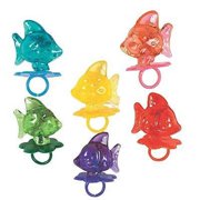Tropical Fish Ring Suckers - Edibles - 12 Pieces