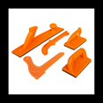 thumbnail image 1 of 5 Pcs Poignée de Poussée Orange Planeur de Menuiserie Convient pour Routeur, Raccordeur et Outils de Menuiserie de Table, 1 of 8