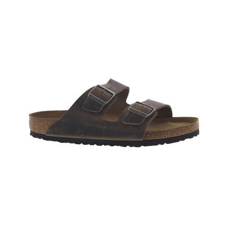 Birkenstock Womens Arizona Leather Suede Footbed Sandals